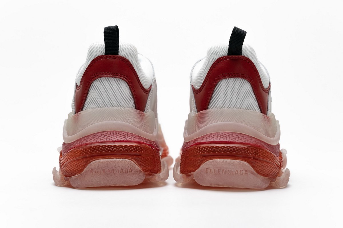544351 w09e1 4552 Ba*len*cia*ga triple s white red