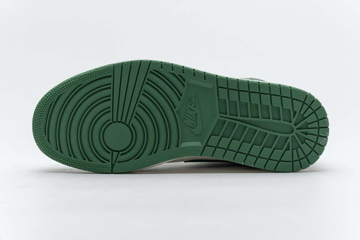 852542-301 Air Jordan 1 Mid Pine Green
