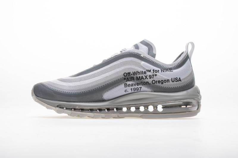 OFF WHITE X Nike Air Max 97 “Wolf Grey Menta” AJ4585-012