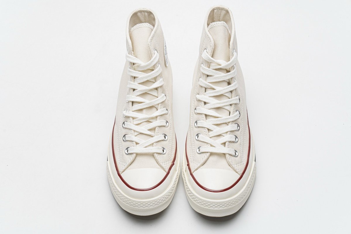 162053C Converse Chuck 70 HI Parchment Garnet Egret