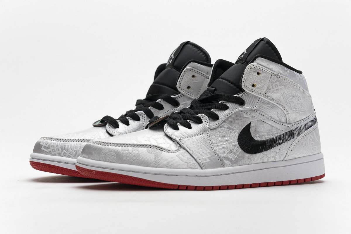 CU2804-100 Edison Chen x Air Jordan 1 Mid Fearless
