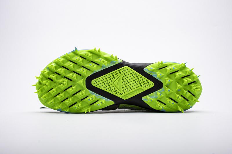 OFF WHITE X Nike Zoom Terra Kiger 5 White Electric Green CD8179-300