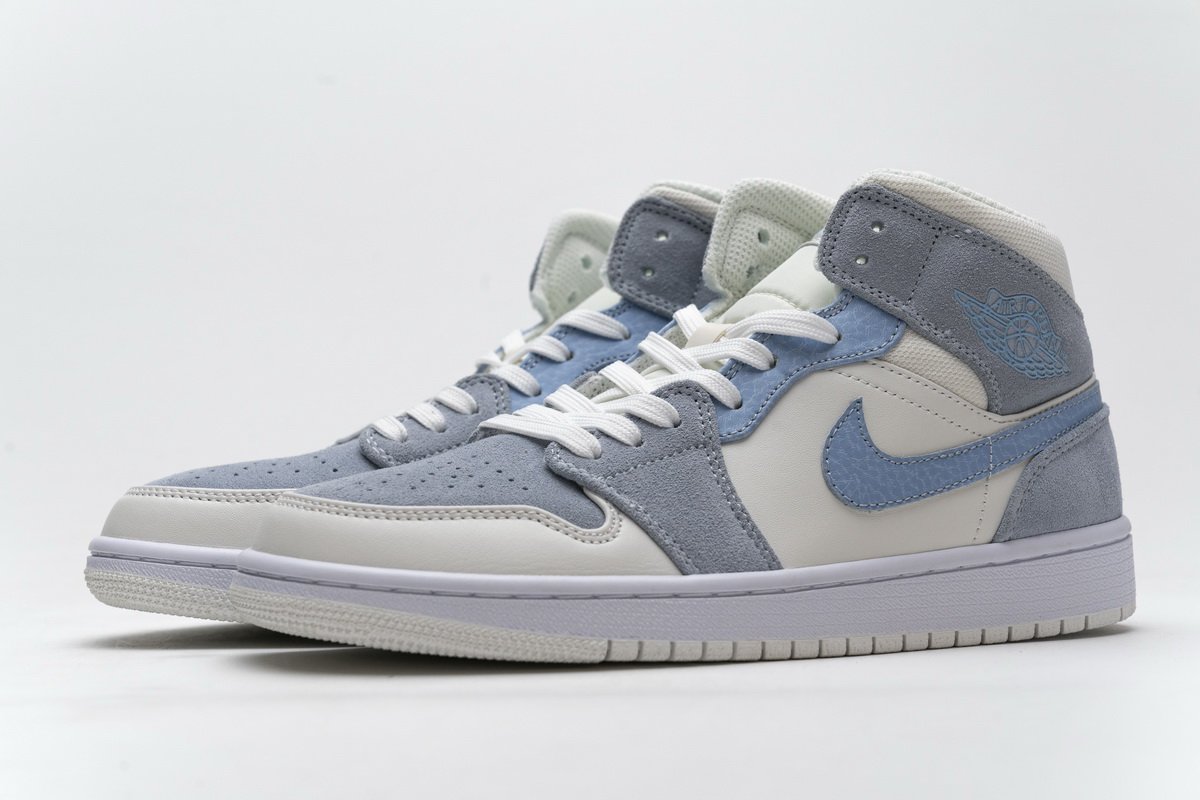DA4666-100 Air Jordan 1 Mid Celestine Blue