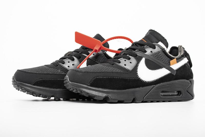 Off-White x Nike Air Max 90 “All Black” AA7293-001
