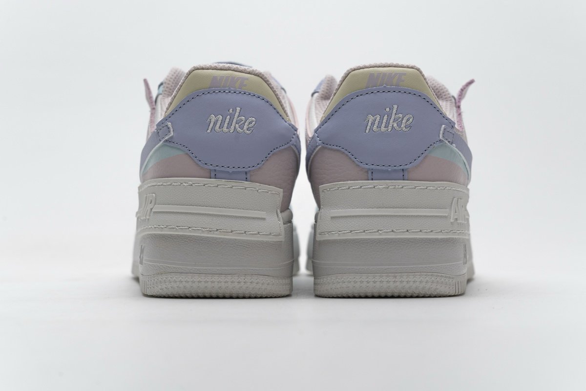 CI0919-106 Womens Air Force 1 Shadow White Ghost