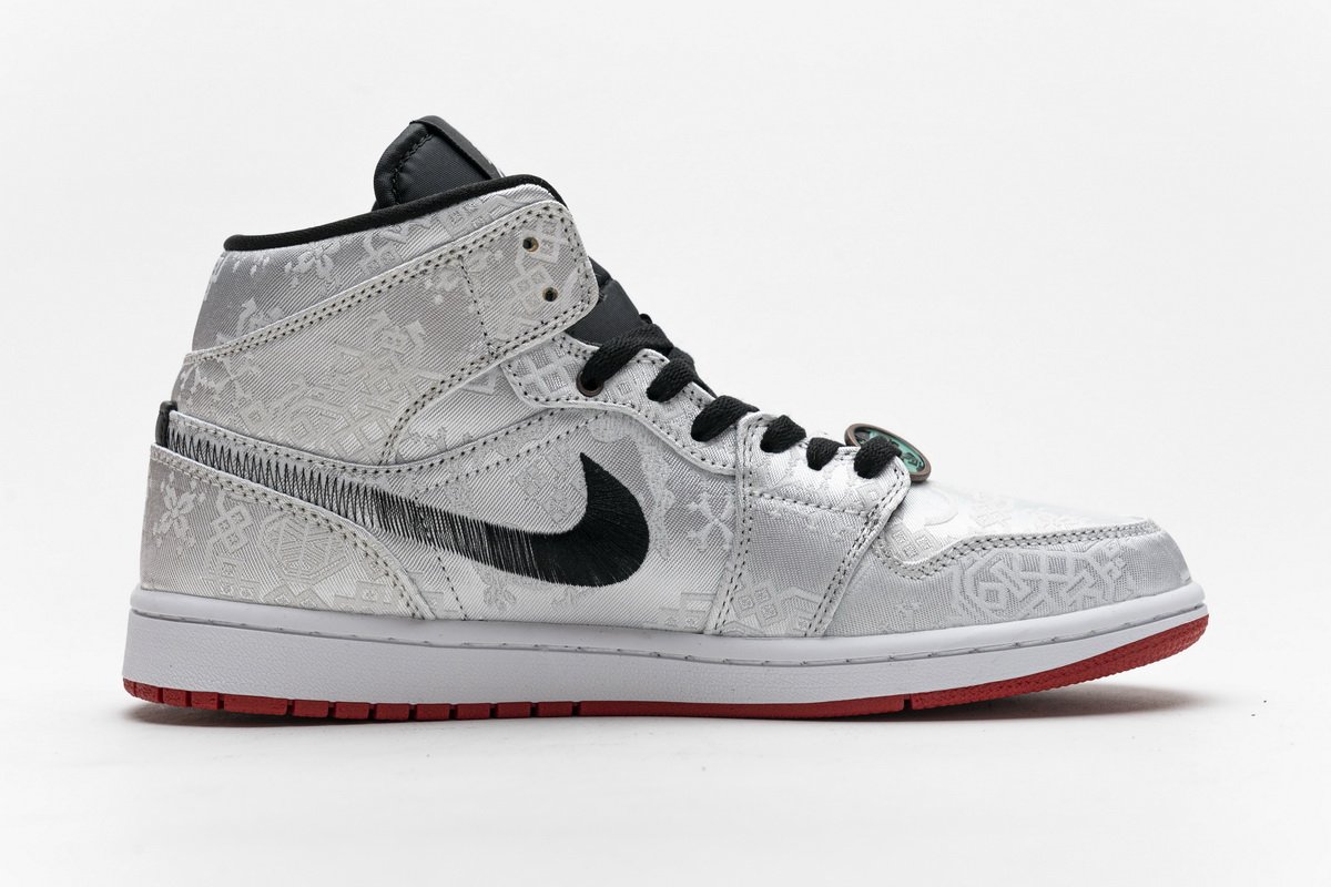 CU2804-100 Edison Chen x Air Jordan 1 Mid Fearless