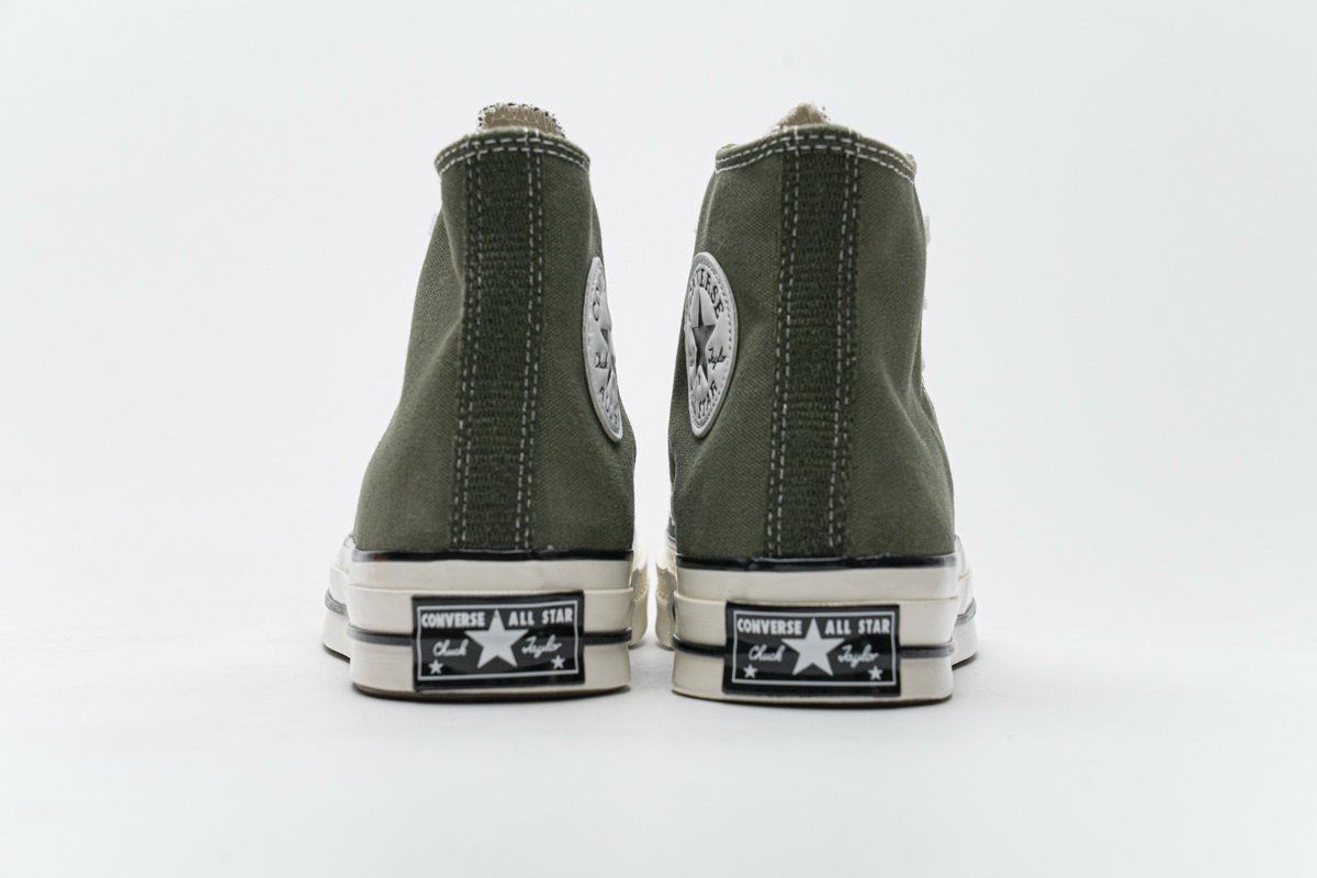 162052C Converse Chuck 70 HI Field Surplus Black Egret