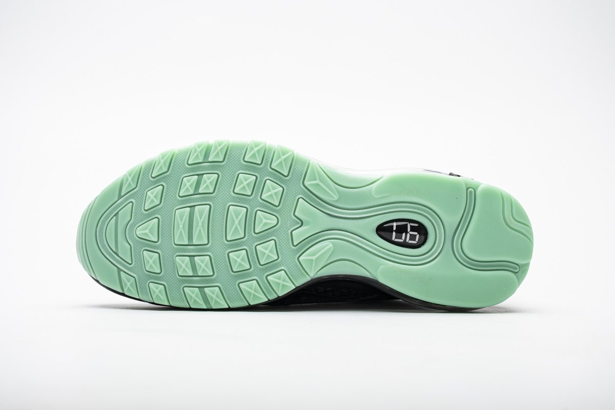 921826-017 Nike Air Max 97 Black Green Glow