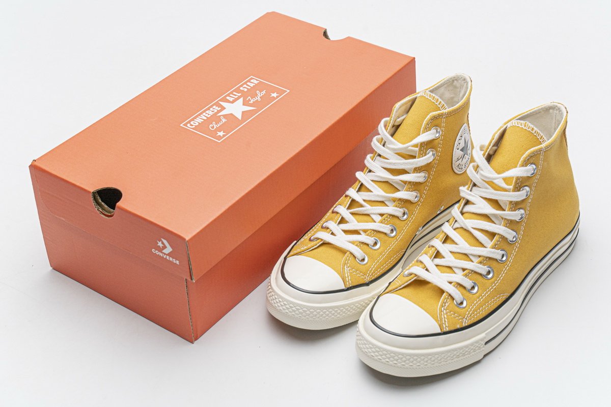 162054C Converse Chuck 70 HI Sunflower Black Egret