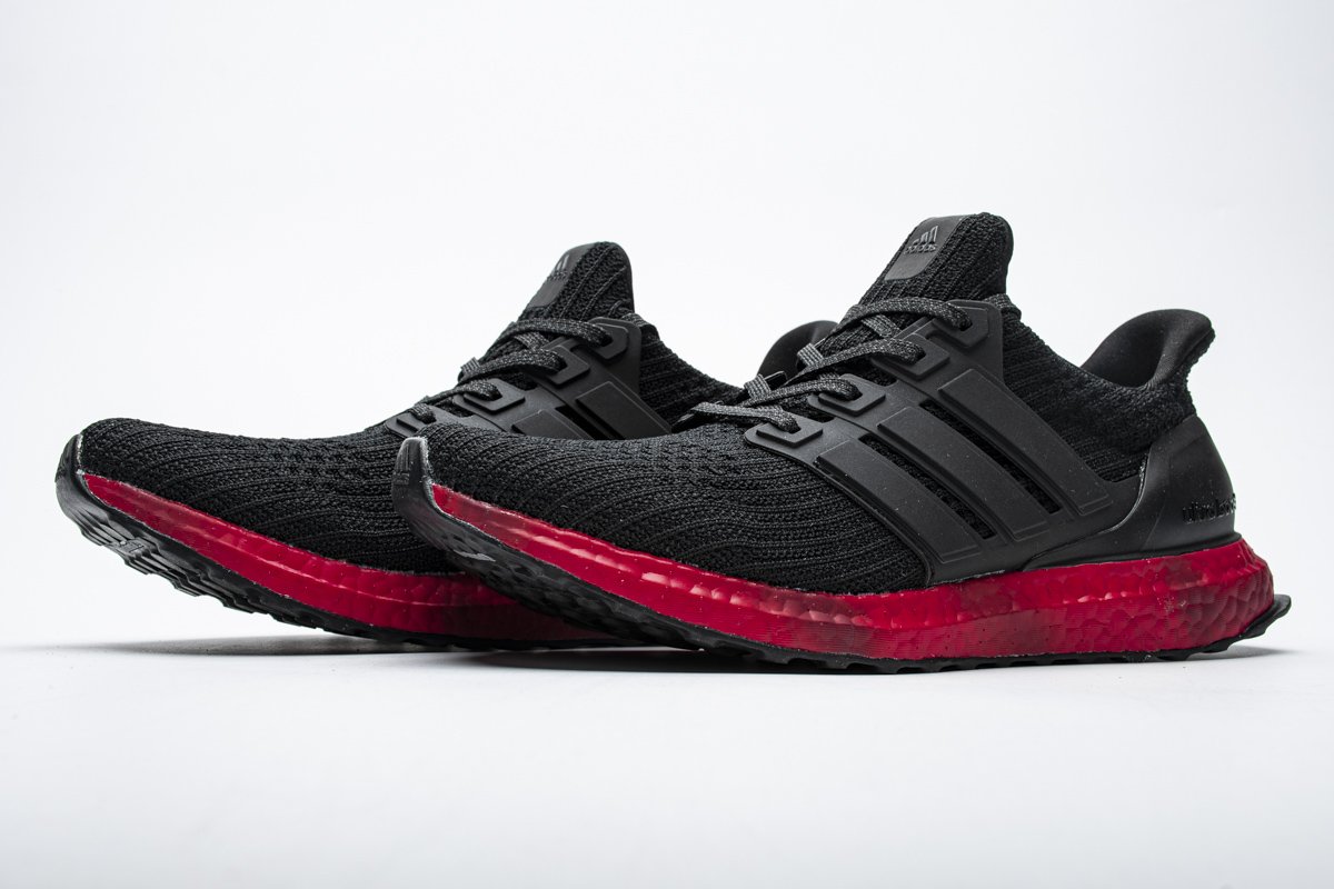 Ultra Boost 4.0 “Core Black/Solar Red”FV7282