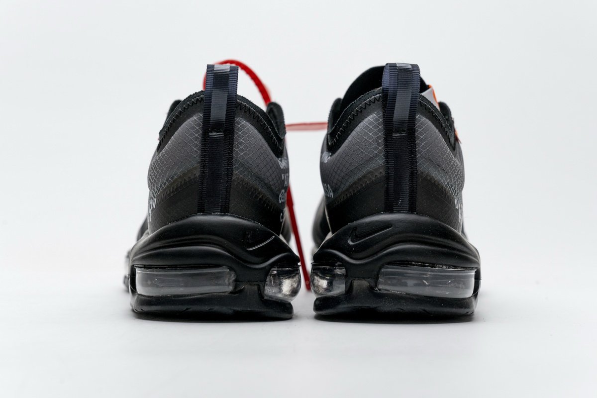 AJ4585-001 Off-White x Nike Air Max 97 All Black