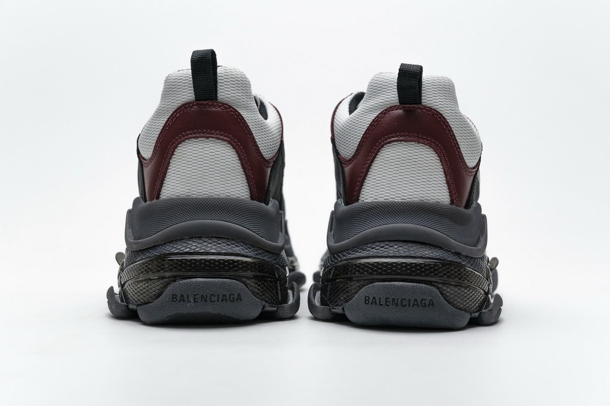 541624 w09o1 2268 Ba*len*cia*ga triple s black brown red