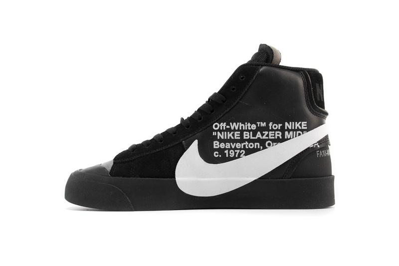 OFF WHITE X Nike Blazer Mid AA3832-001 Black