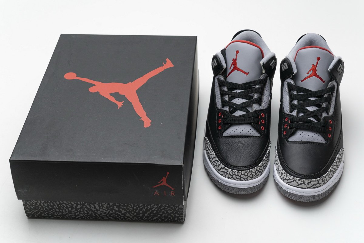 854262-001 Air Jordan 3 Retro OG ‘Black Cement’