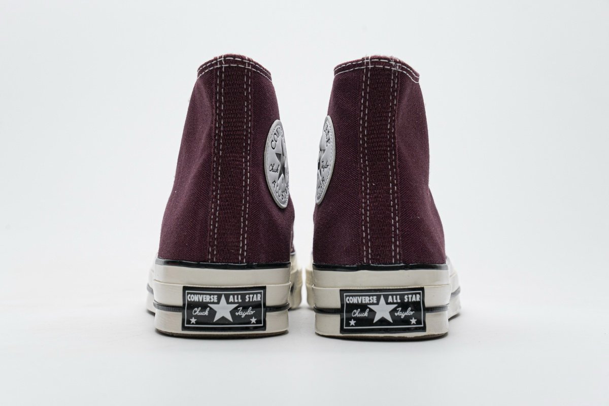 162051C Converse Chuck 70 HI Dark Burgundy Black Egret