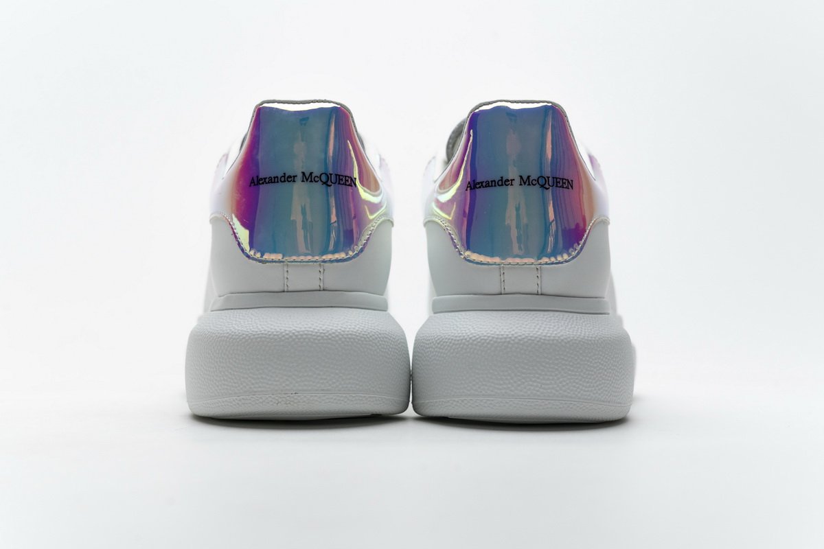 462214 WHGP7 9001 Ale*d*r M*Q*en Sneaker White Blue Laser