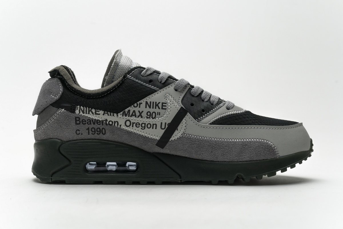 OFF-White x Nike Air Max 90 Grey