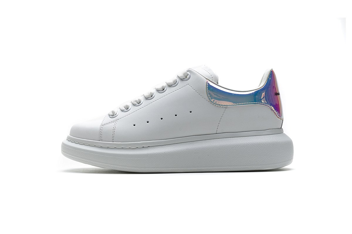 462214 WHGP7 9001 Ale*d*r M*Q*en Sneaker White Blue Laser