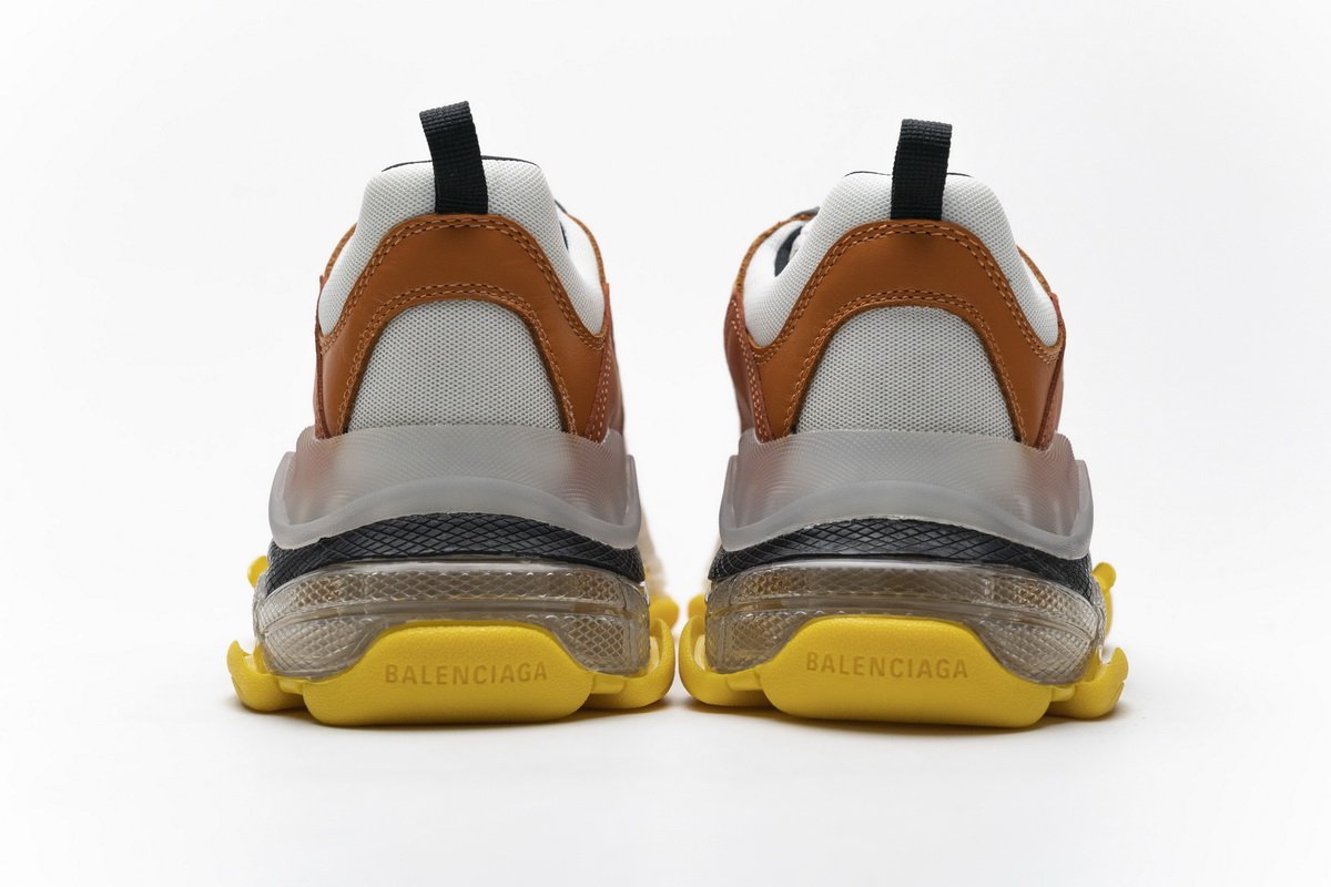 541624 w09e1 1766 Ba*len*cia*ga triple s black orange