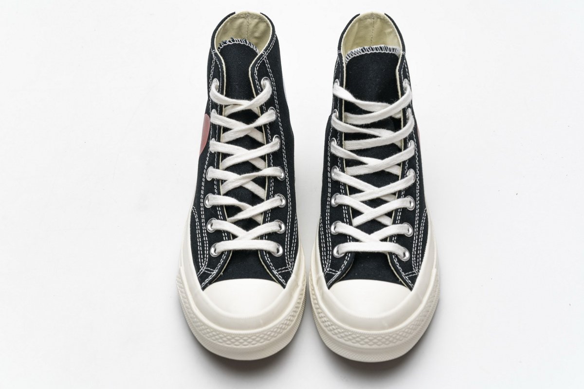 150204C CDG Play x Converse Chuck Taylor All Star 70 High Top
