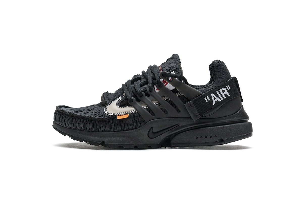 AA3830-002 OFF-WHITE x Nike Air Presto Black