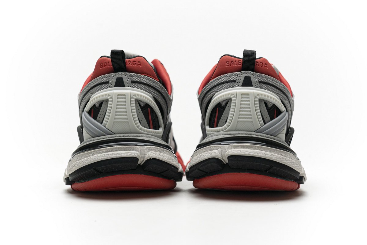 570391 W2GN3 1003 Blenciaga Track 2 Sneaker Grey Red