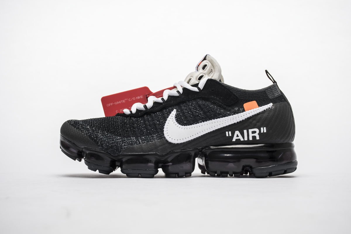 2018 1.0 AA3831-001 Off White x Nike Air VaporMax 2018 ‘All Black’