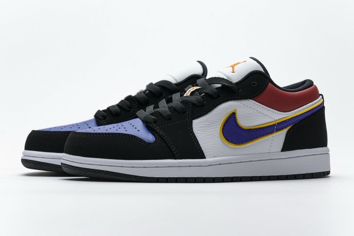 Air Jordan 1 Low Lakers Top 3 CJ9216-051