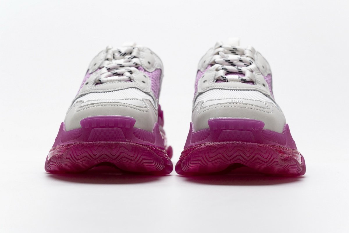 544351 w09o1 2281 Ba*len*cia*ga triple s white pink