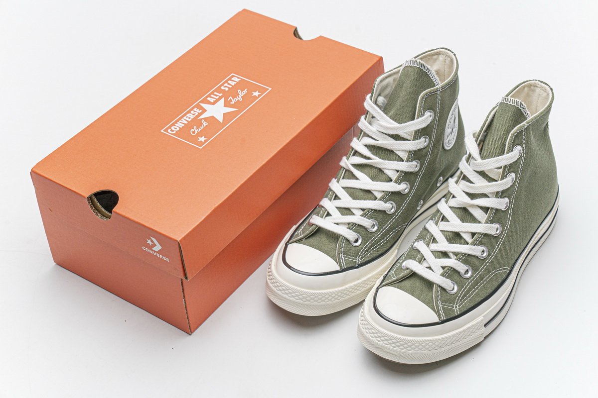 162052C Converse Chuck 70 HI Field Surplus Black Egret