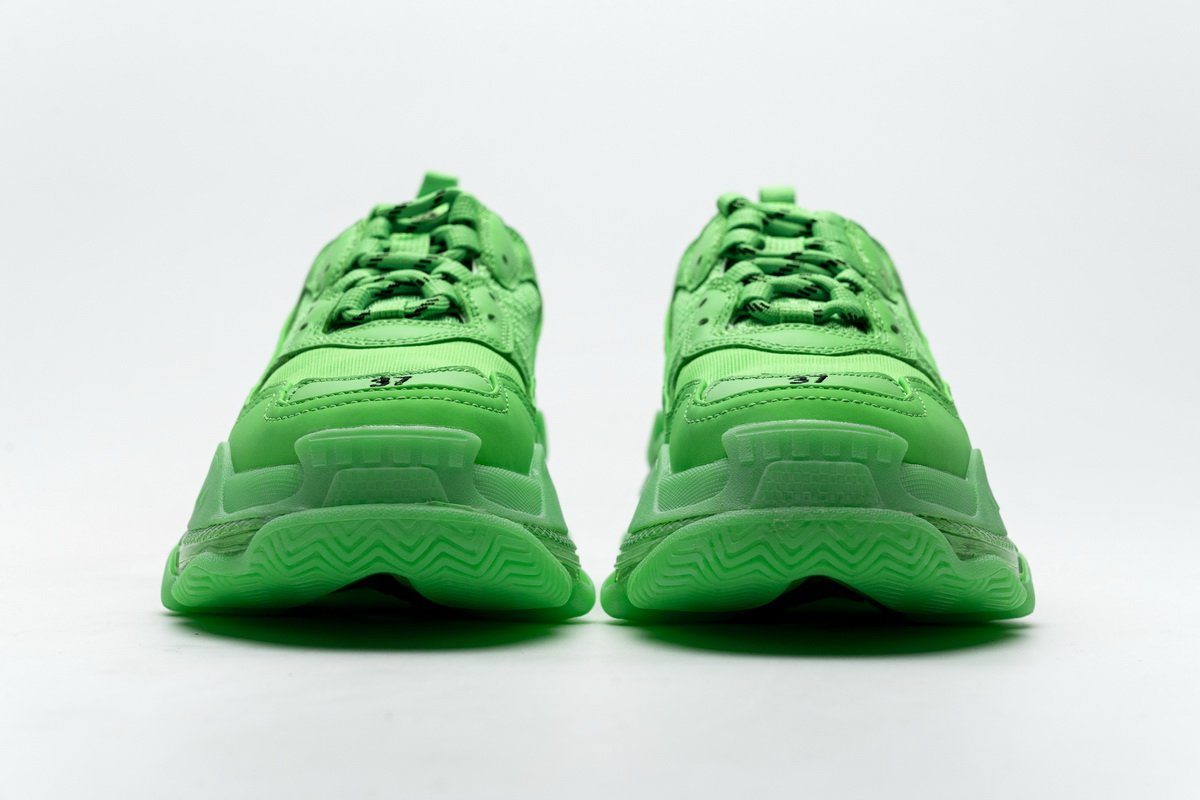 544351 w09ol 3801 Ba*len*cia*ga triple s fluo green