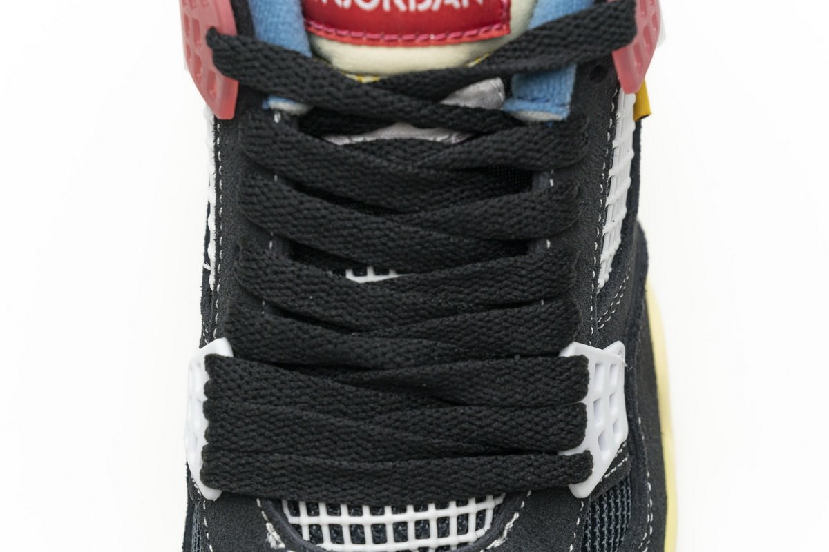 DC9533-001 Union LA x Air Jordan 4 Retro SP Off Noir Black