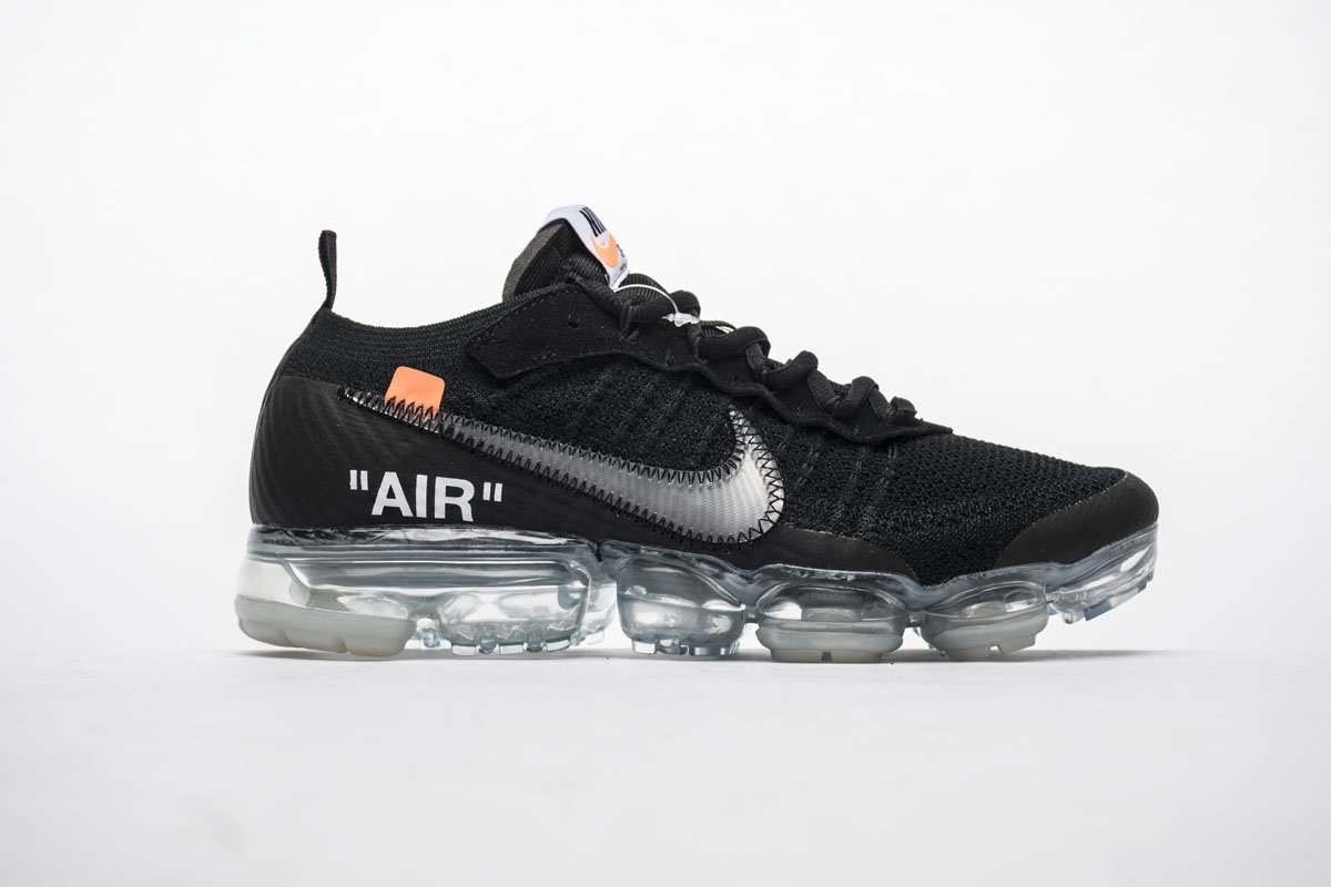 2018 1.0 AA3831-002 Off White x Nike Air VaporMax 2018 ‘Black White’
