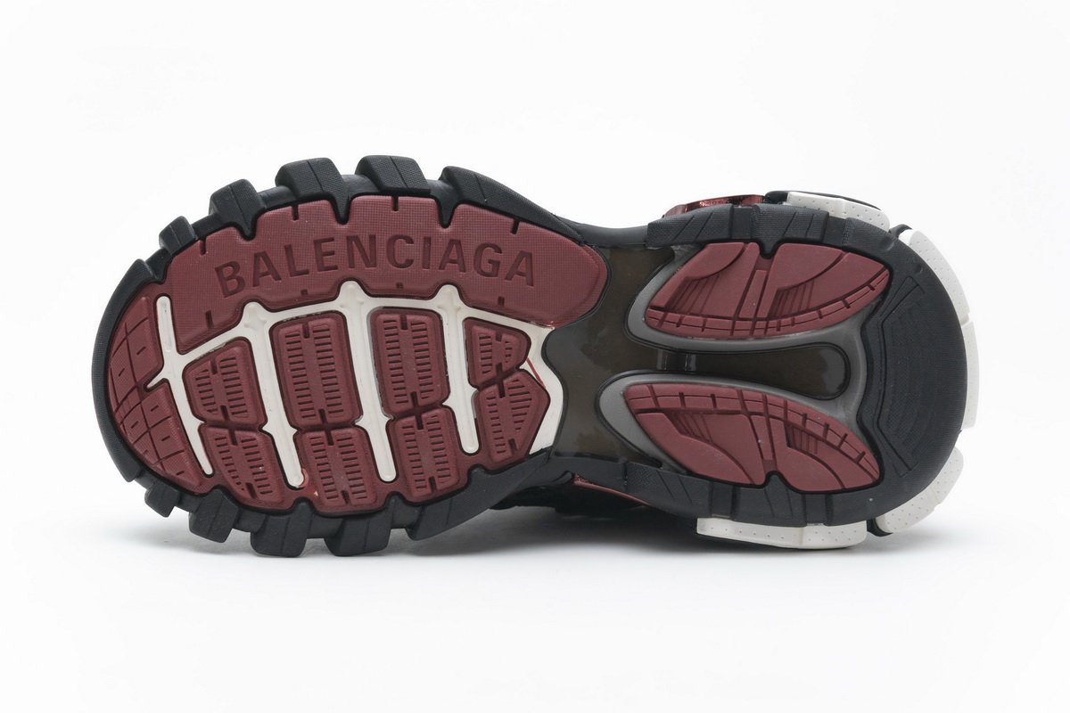 568615 W2GN3 6000 Blenciaga Track 2 Sneaker Burgundy