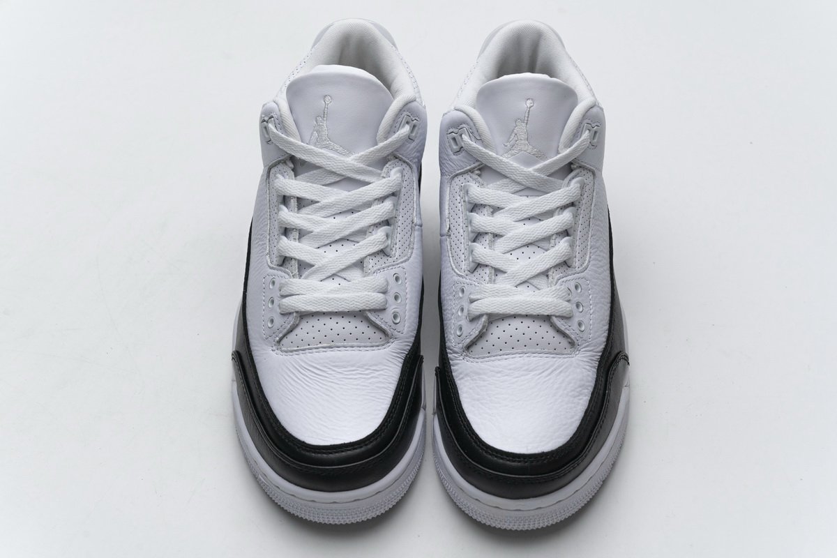 DA3595-100 Fragment Design x Air Jordan 3 Black White