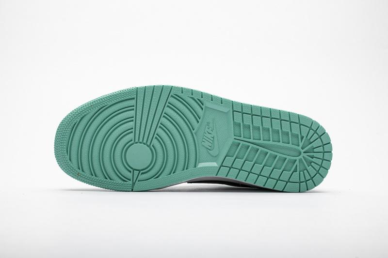 Air Jordan 1 Low Emerald Toe 553558-117