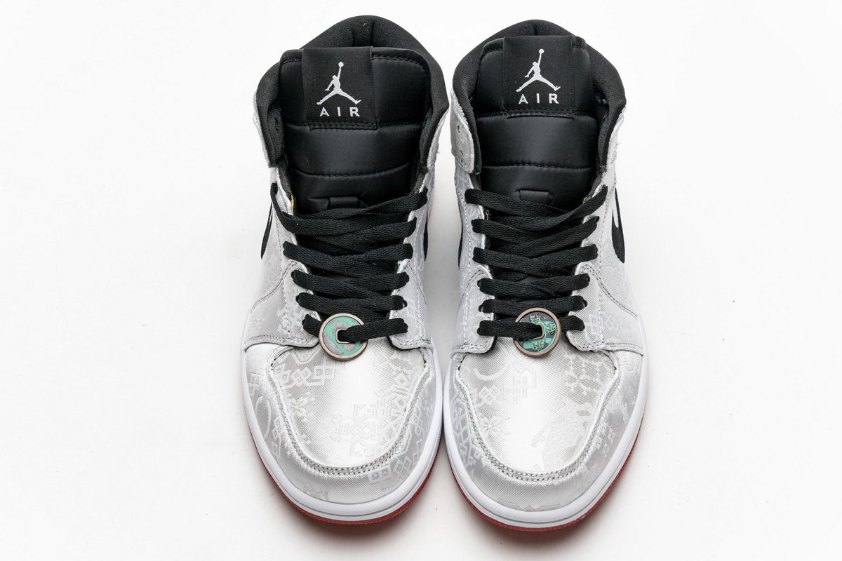 CU2804-100 Edison Chen x Air Jordan 1 Mid Fearless