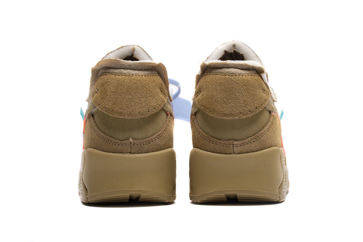AA7293-200 Off-White x Nike Air Max 90 “Desert Ore”