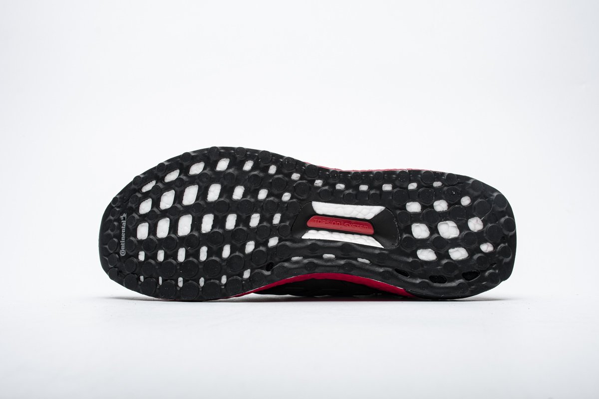 Ultra Boost 4.0 “Core Black/Solar Red”FV7282