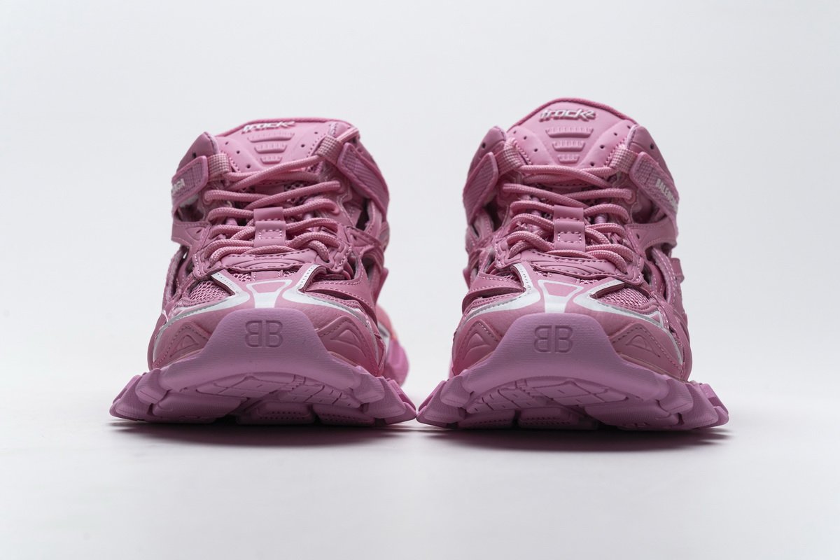 568615 W2GN5 5816 Blenciaga Track 2 Sneaker Pink