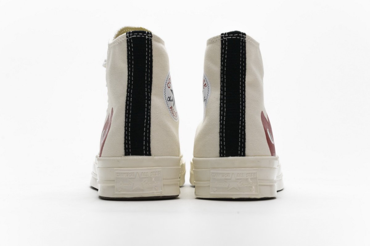 150205C CDG Play x Converse Chuck Taylor All Star 70 High Top