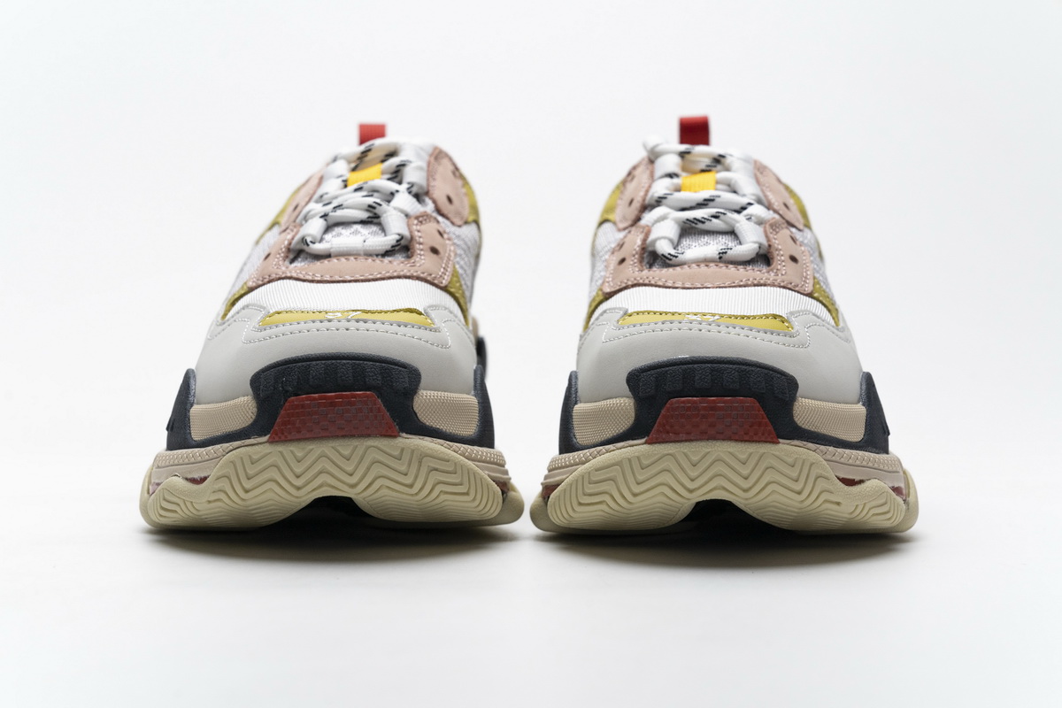 490672 w09o5 9035 Ba*len*cia*ga triple s black yellow pink