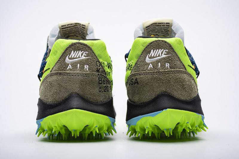 OFF WHITE X Nike Zoom Terra Kiger 5 White Electric Green CD8179-300