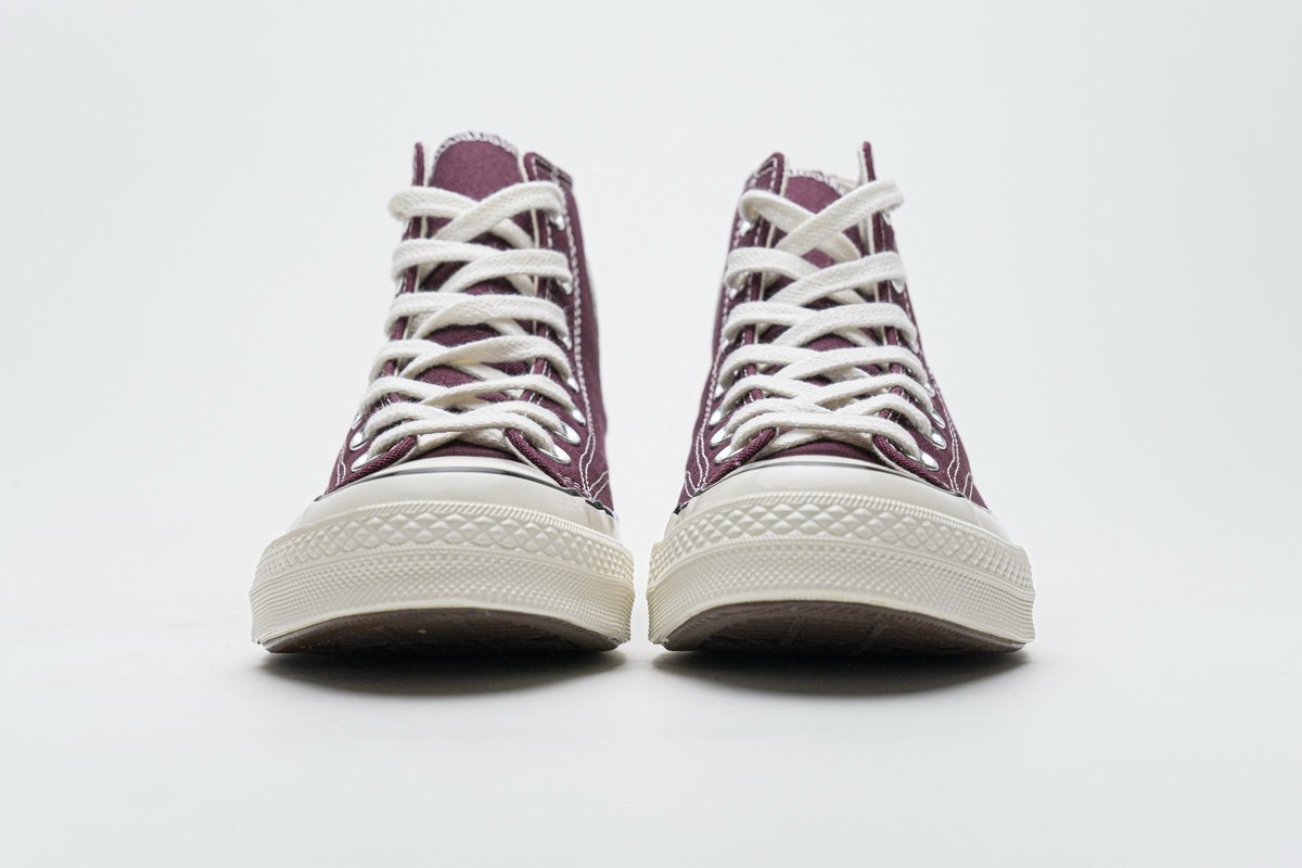 162051C Converse Chuck 70 HI Dark Burgundy Black Egret