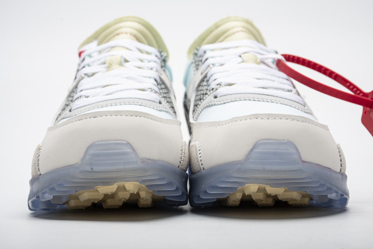 AA7293-100 Off-White x Nike Air Max 90 “All White”