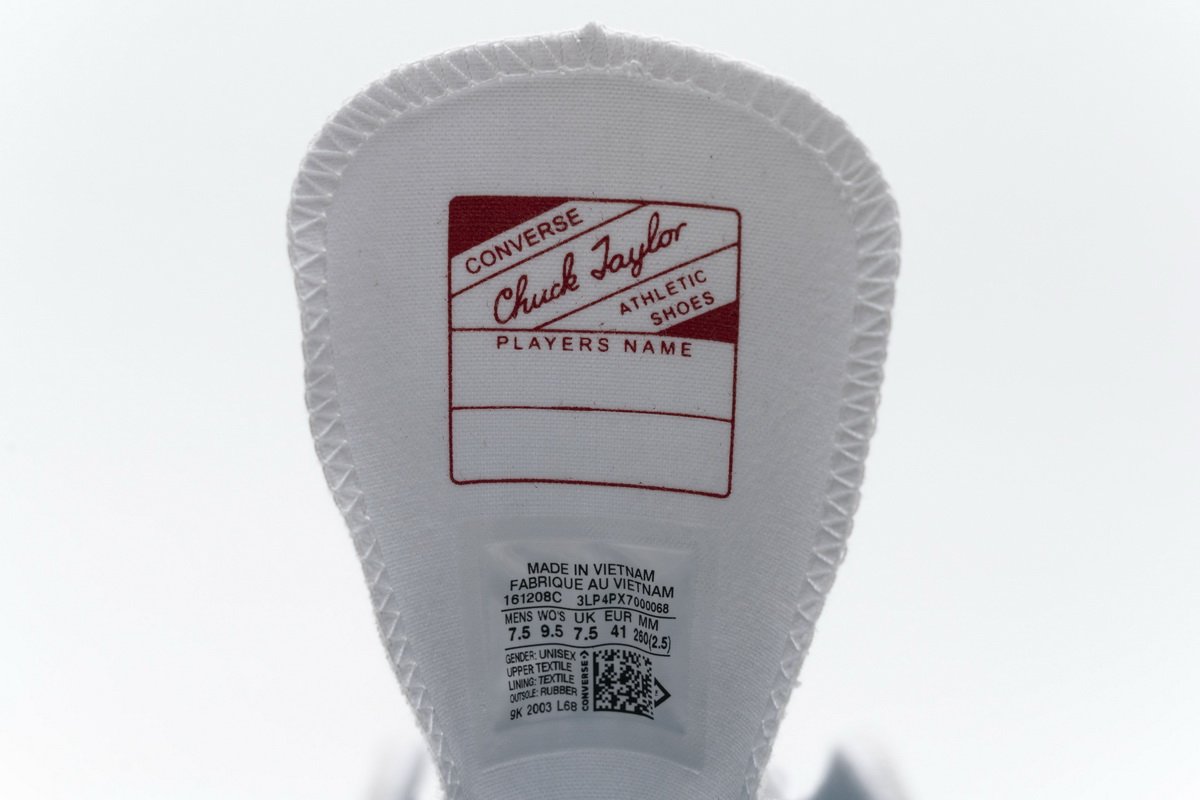 161208C Fragment x Moncler Converse CTAS LIFT OX White