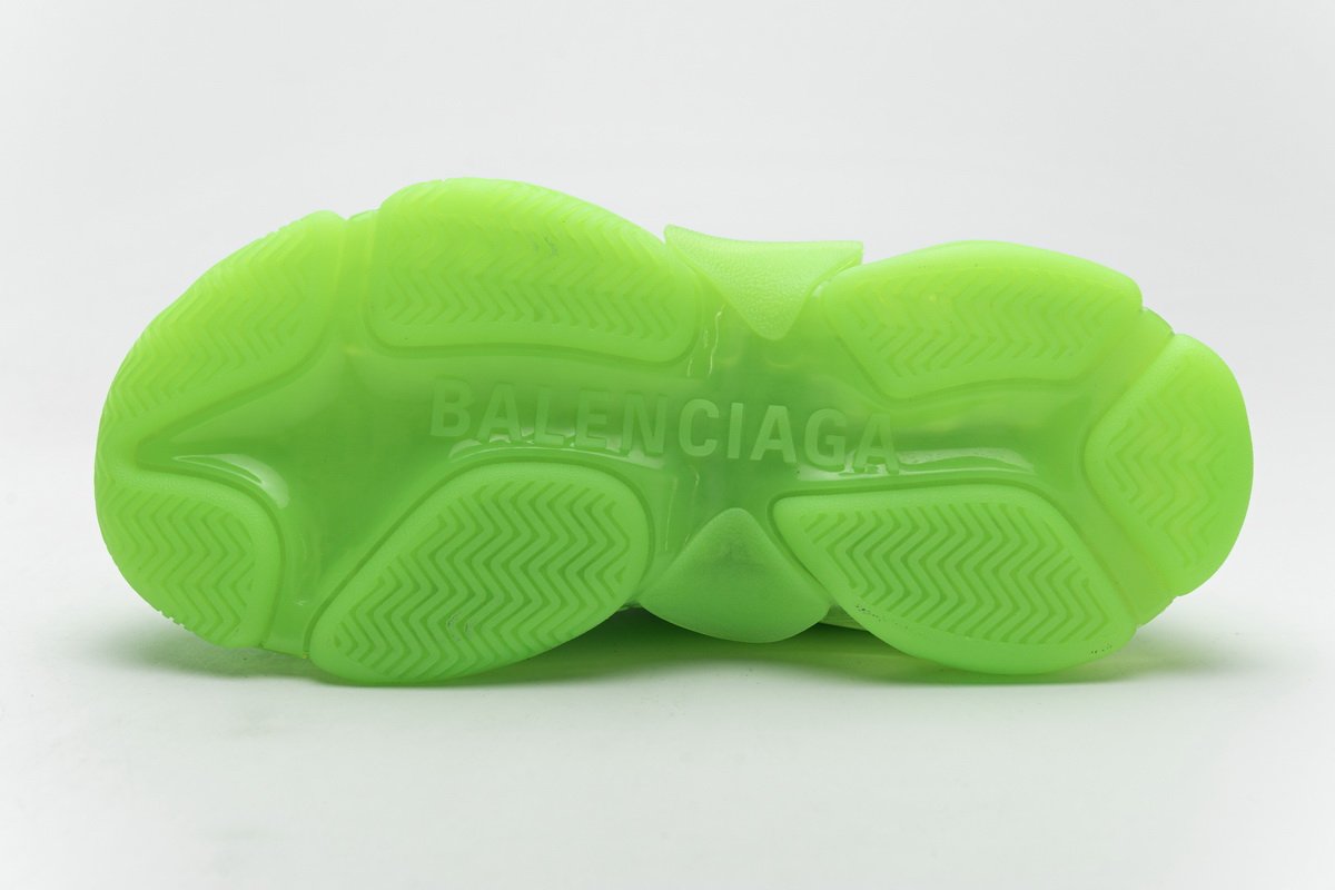 544351 w09o1 3802 Ba*len*cia*ga triple s fluorescent green