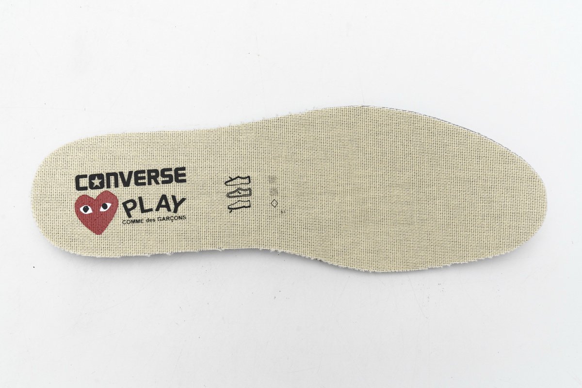 150205C CDG Play x Converse Chuck Taylor All Star 70 High Top