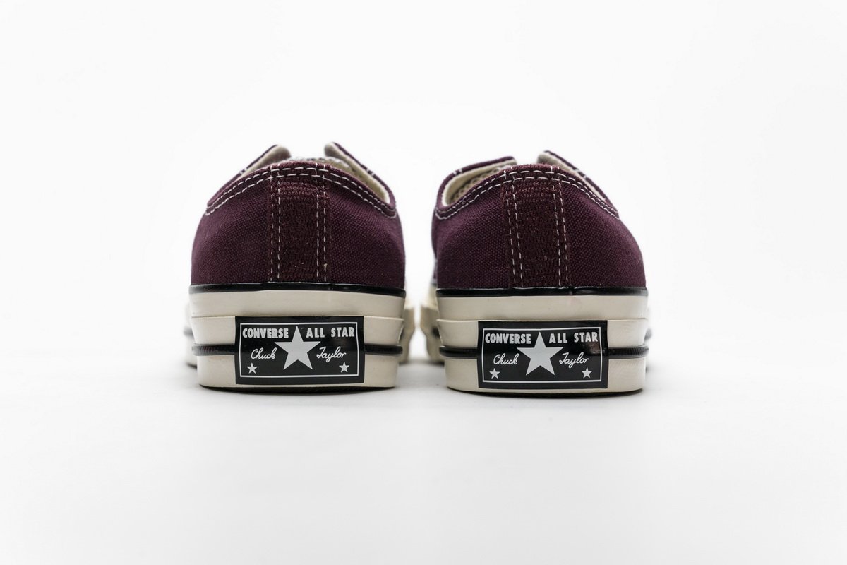 162059C Converse Chuck 70 OX Dark Burgundy Black Egret