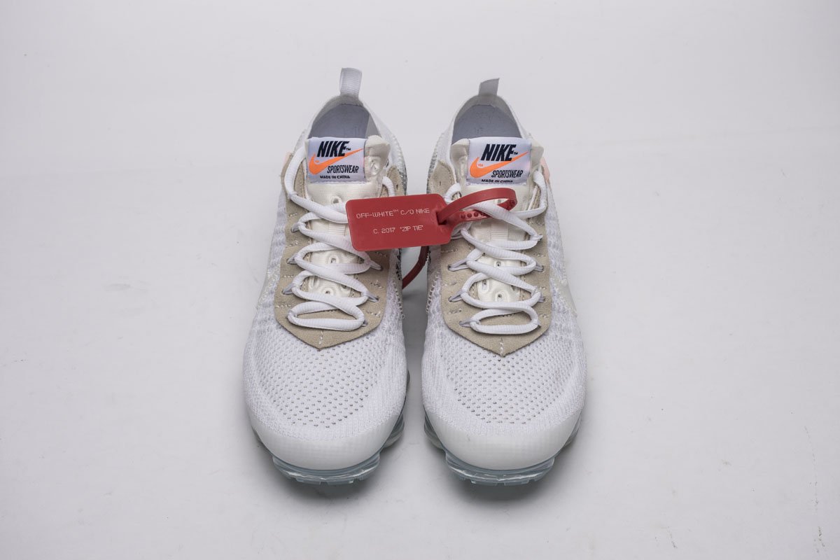 2018 1.0 AA3831-100 Off White x Nike Air VaporMax 2018 ‘All White’